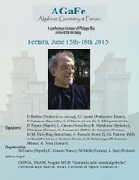 AGaFe conference - A conference in honour of Philippe Ellia on his 60th birthday 