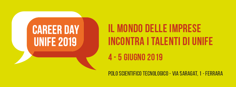 Career Day Unife 2019 - aperte le iscrizioni